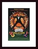 Vegas Vacation by unknown 17.00X11.00 Framed with Black Wood Frame