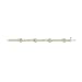 14K Two Tone Gold 1 ct. Diamond Fashion Bracelet -7''