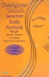 Designer Touch SENSITIVE SCALP FORMULA No Lye Relaxer kit - 2 Applications-Code:DET034