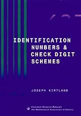 IDENTIFICATION NUMBERS AND CHECK DIGIT SCHEMES