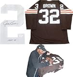 Jim Brown "HOF 71" Autographed / Signed Cleveland Browns Jersey (James Spence)