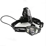 Apex Pro Headlamp, 1-3W 4-5mm LEDs, Black Body by Princeton Tec