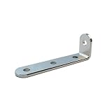 ミニステーL型 12X42mm 2枚入り 鉄:ニッケルメッキ 00063439