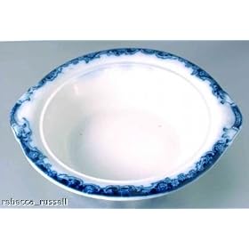 Empire Porcelain Savoy Flow Blue 8.75 Inch Soup Plate