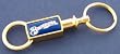 Milwaukee Brewers Gold Tone Valet Keychain