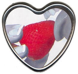 Strawberry Edible Body Candle 4 Oz