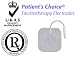 Patient's Choice® Clinical Grade TENS Electrodes, 2 in. x 2 in. Square: 20 pack