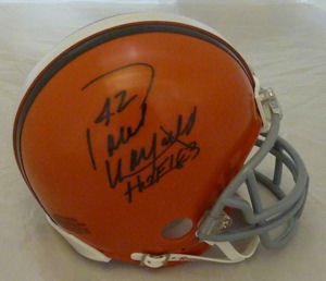 Paul Warfield Autographed Cleveland Browns Mini Helmet