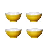 Emile Henry Cereal Bowls, Set of 4, Citron