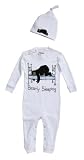 Hatley Bearly Sleeping Coverall and Knot Cap