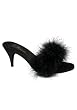 3 Inch Classic Marabou Slipper Women'S Size Shoe