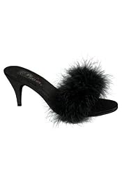 3 Inch Classic Marabou Slipper Women'S Size Shoe