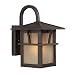 Sea Gull Lighting 8888 Medford Lakes Outdoor Sconce, Statuary Bronze