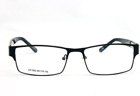 Newbee Fashion - Slim High Quality Metal Frame Durable Prescription Only Glasses with Spring Hinge