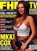 FHM For Him Magazine, October 2001 Issue (Nikki Cox, Carmen Electra)