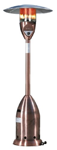 Fire Sense Deluxe Patio Heater Copper Finish