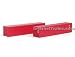 Deluxe Innovations N Scale 40' Wrinkle-Side Containers - Dimensional Data Only (red) ...