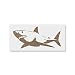 Shark Stencil Template for Walls and Crafts - Reusable Stencils for Painting in Small & Large Sizes