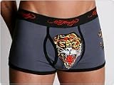 Ed Hardy - Ed Hardy Tiger Cool Trunk Charcoal