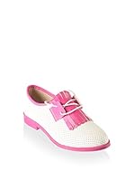 Simoty Zapatos (Blanco / Fucsia)