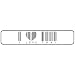  I LOVE THAI BAR CODE  STREET SIGN