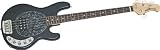 Music Man Stingray Bass Guitar With Humbucker / Piezo Pickups, Sapphire Black Rosewood Fingerboard - B0018TJ7ME
