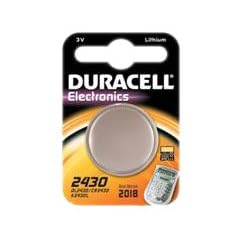 Duracell Batterie Elektronik 2430 Lithiumknopfzelle (CR2430) 3,0V 1St