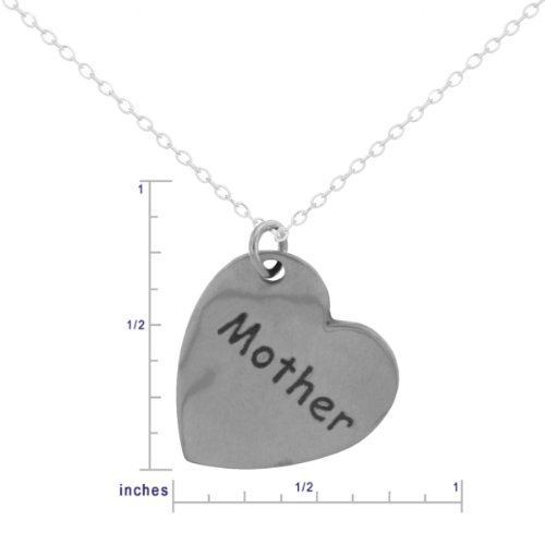 Image #3 of Pewter "Mother" Heart
