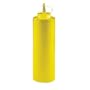 Paderno World Cuisine 16-Ounce Squeeze Bottle, Polyethylene, Yellow
