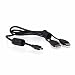 Trekstor USB Y-Kabel f�r 6,4 cm (2,5 Zoll) Festplatten