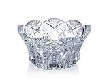 Celebrations by Mikasa Belmont Crystal Hostess Bowl 9.25-in.