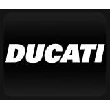 Ducati White Sticker Decal by Ducati