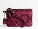 Coach Gramercy Signature Wristlet Bag Case for IPOD 42946 Cherry