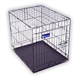 Pet Supplies : Petmate Home-Training 24-by-18-by-21-Inch Wire Dog Kennel, Medium
