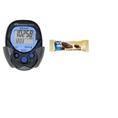 NEU: Omron Walking II medizinischer Schrittz�hler + diaet life Low Carb Schokolade Brownie Riegel
