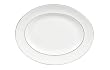 Vera Wang by Wedgwood Blanc Sur Blanc 15.25-Inch Oval Platter