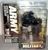 McFarlane 7 Inch Action Figure Military Series 5 Toy – Army Special Forces : Operator with Face Mask Masked Alternate Variant White Caucasian Reviews