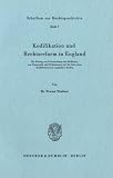 Kodifikation und Rechtsreform in England