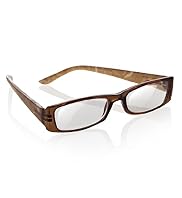 Rectangular Abstract Print Full Frame Reading Glasses