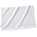 fleuresse Kissenbezug colours Satin Uni 9100-1000, Mako Satin in 40x60 cm, Farbe Wei�, 100% Baumwolle, mit Rei�verschluss
