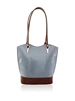 Giulia Monti Bolso asa al hombro Tabarca (Gris / Cuero)