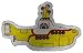The Beatles - Yellow Submarine Glitter Logo - Sticker / Decal