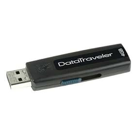Kingston 4GB USB 2.0 Hi Speed DataTraveler 110 (DT110R 4GB)