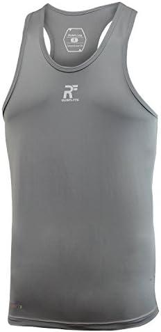 RunFlyte Men's Flyte Compression Lightweight Athletic Sleeveless Tank Top f1211 (Size L)
