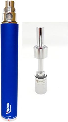 1300mAh Vision Spinner Battery, Blue with Mini Protank 3, USB and Wall Charger