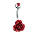 bauchnabel-piercing-schmuck-stecker-rose-rot