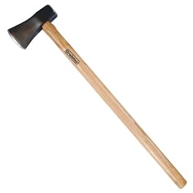 Graintex SM1776 Splitting Maul Sledge Eye with 36-Inch Hickory Handle, 6 Lb