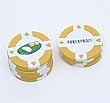 11.5 g Yellow PokerPadz Poker Chips