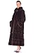 Mink Fur Coat - Mahogany Mink Coat Double Rosette