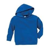 Rabbit Skins Toddler Hooded Pullover Sweatshirt with Pockets - Available in 12 Colors in Various Sizes